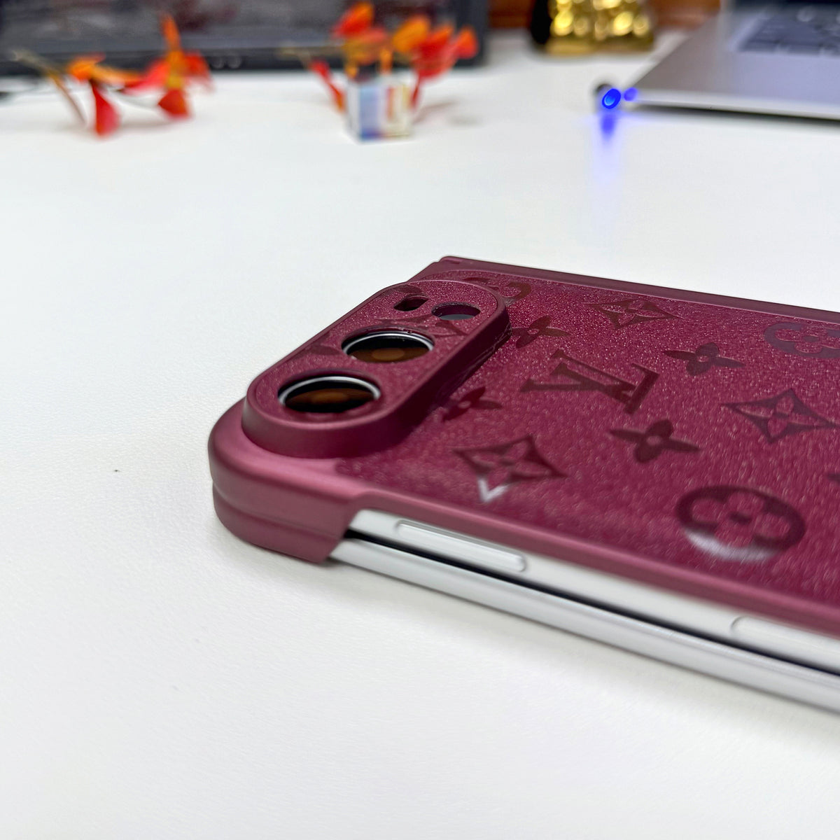 Luxury Matte Protective Cover/iPhone Duo L