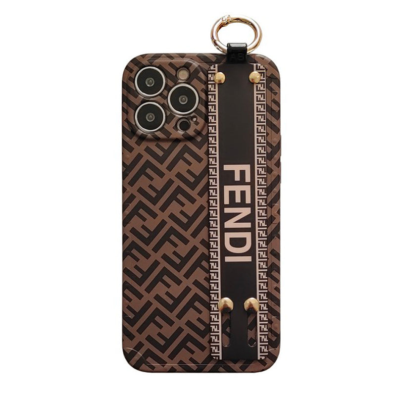 Elegante custodia per iPhone con cinturino