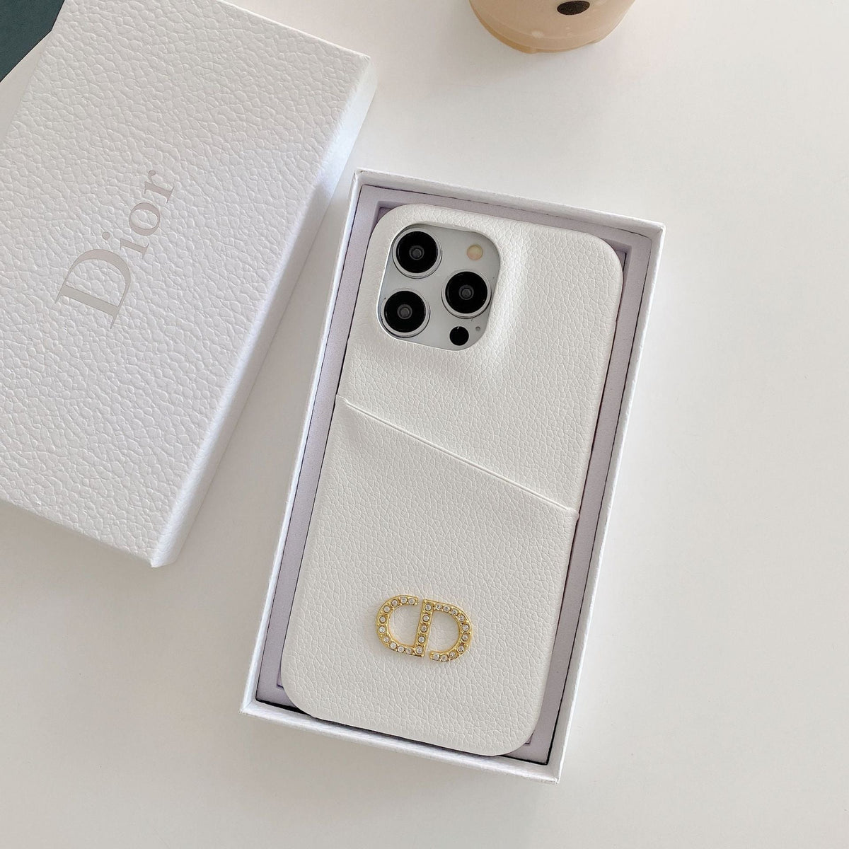 Fashion læder cover til iPhone