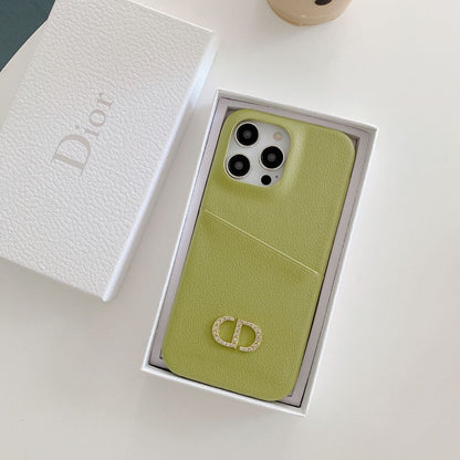 Fashion læder cover til iPhone