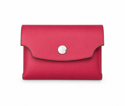 Handcrafted Full-Grain Leather Snap Wallet