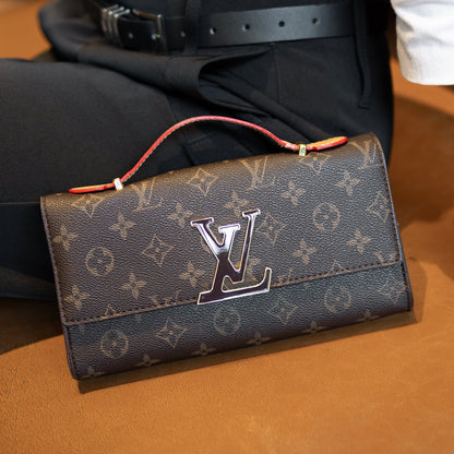 Luxe Texture Leather Handbag 030
