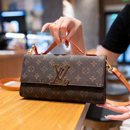 Luxe Texture Leather Handbag 030