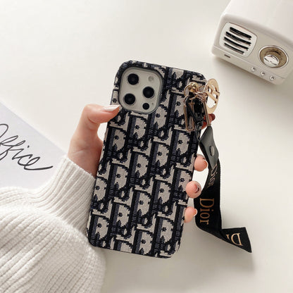Mode-iPhone-etui med rem Sort-GS240315