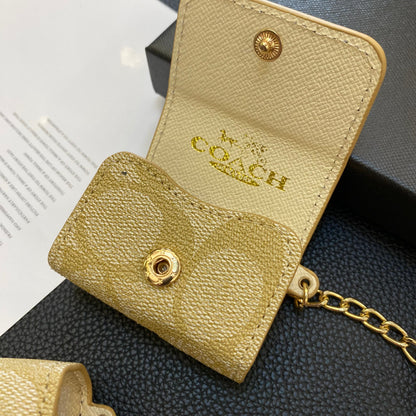 Luxury Classic AirPods Cases Coffee-YH240425
