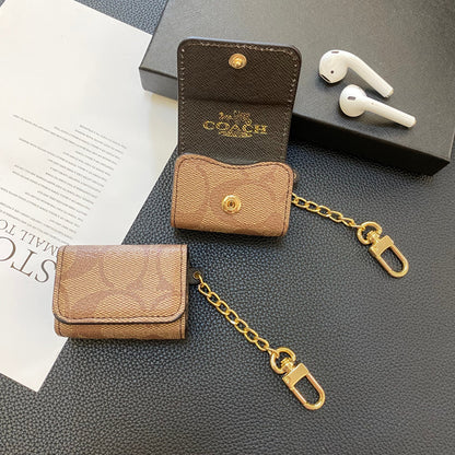 Luxury Classic AirPods Cases Light Brown-YH240425