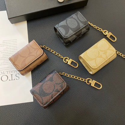 Luxury Classic AirPods Cases Dark brown-YH240425