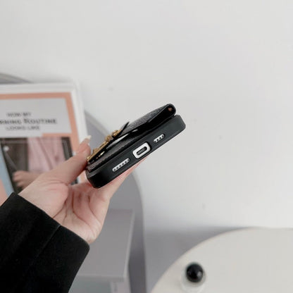 Luksus kortholder kæde iPhone etui