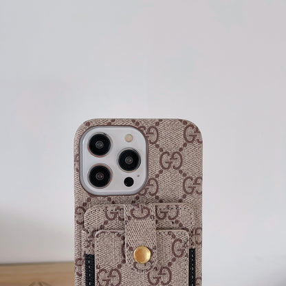 Premium kortholder iPhone etui