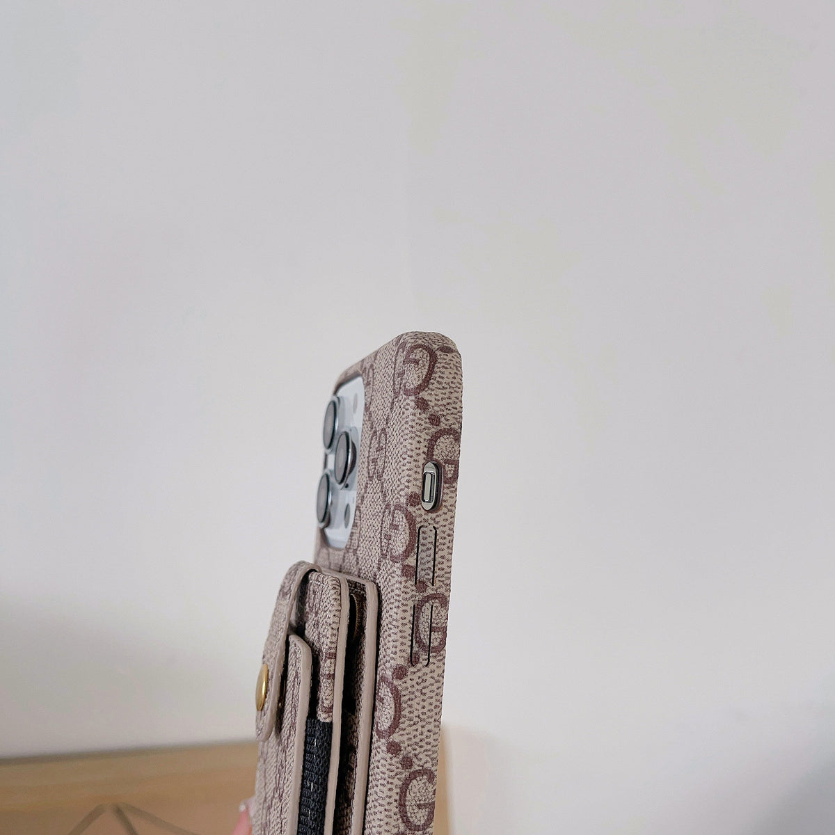 Premium kortholder iPhone etui