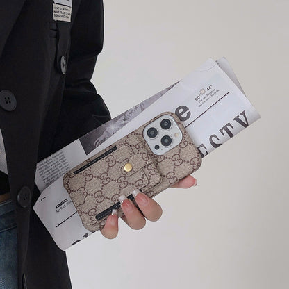 Premium kortholder iPhone etui