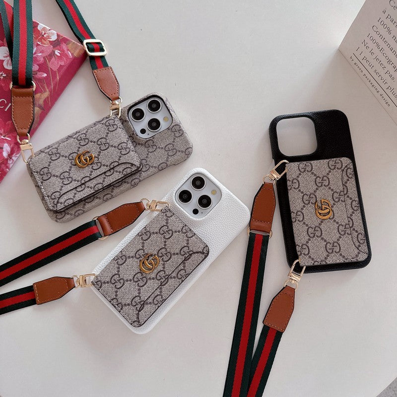 Premium Card Bag Crossbody Classic iPhone-etui