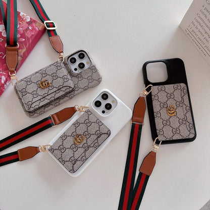 Premium Card Bag Crossbody Classic iPhone-etui