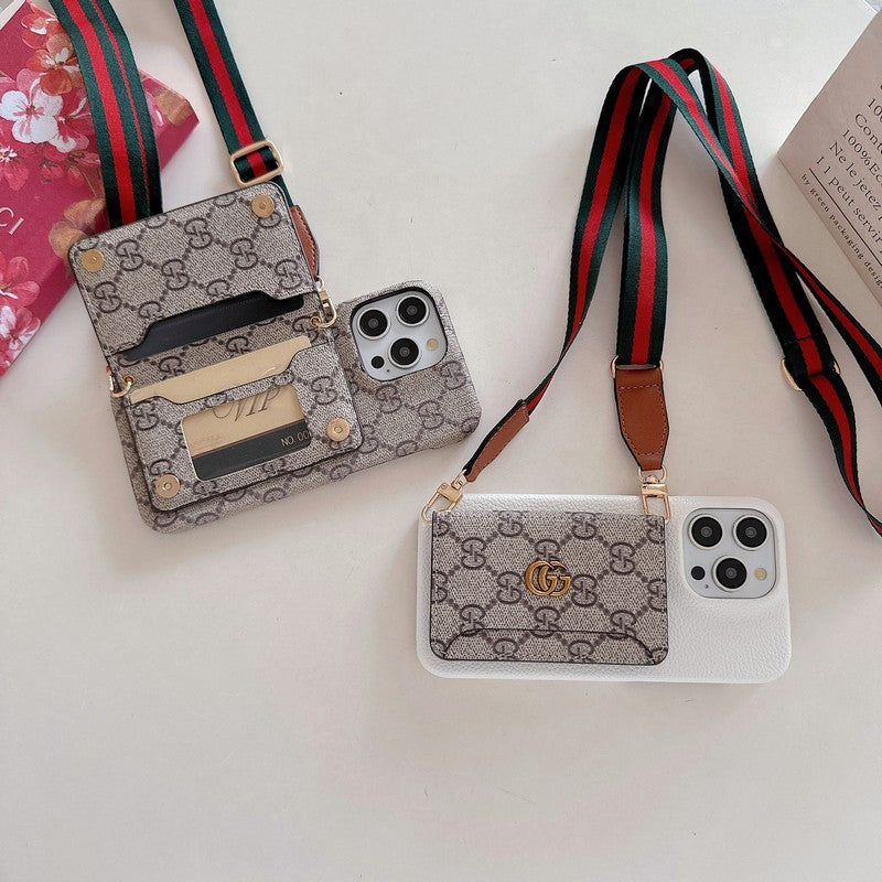 Premium Card Bag Crossbody Classic iPhone-etui