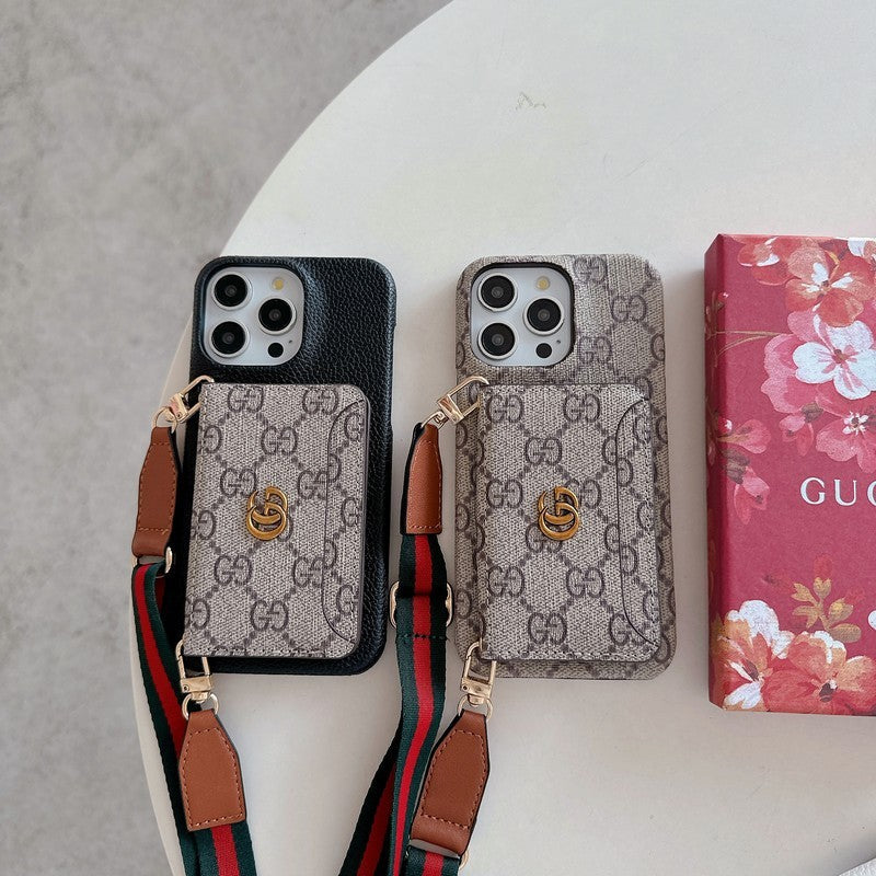 Premium Card Bag Crossbody Classic iPhone-etui