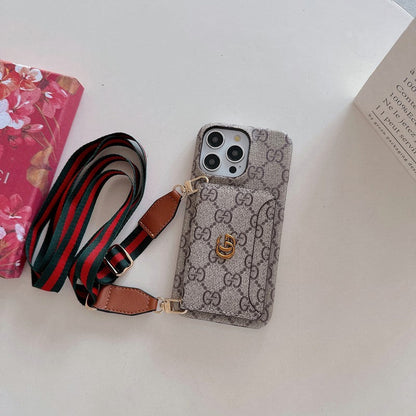 Premium Card Bag Crossbody Classic iPhone-etui