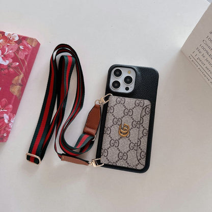 Premium Card Bag Crossbody Classic iPhone-etui