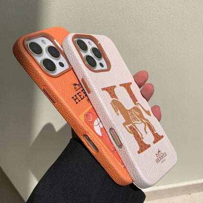 Klassisk læder cover til iPhone