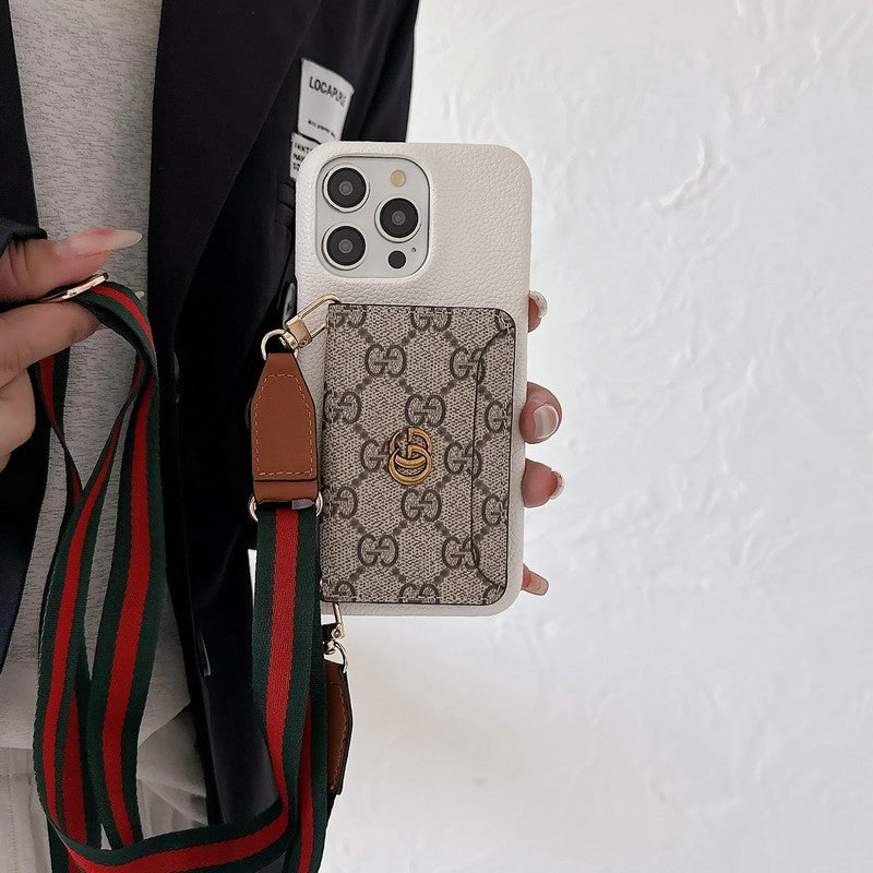 Premium Card Bag Crossbody Classic iPhone-etui