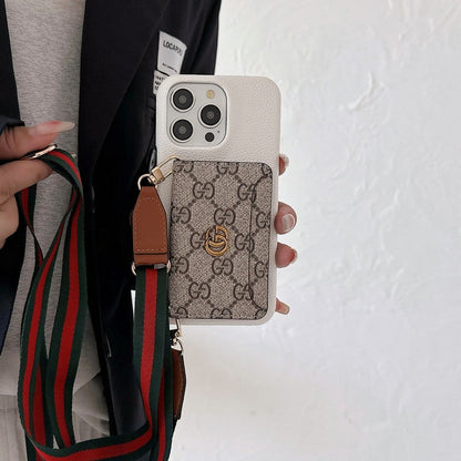 Premium Card Bag Crossbody Classic iPhone-etui