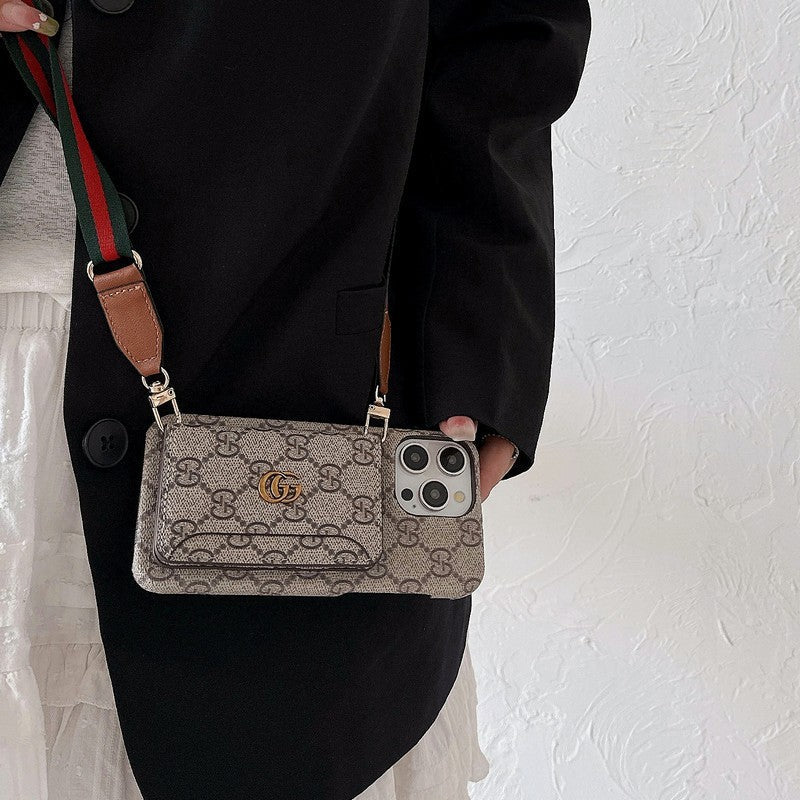 Premium Card Bag Crossbody Classic iPhone-etui