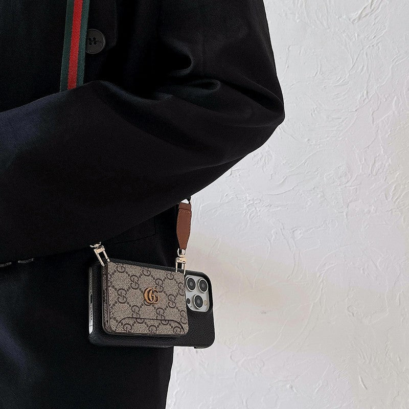 Premium Card Bag Crossbody Classic iPhone-etui