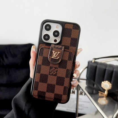 حقيبة بطاقات كلاسيكية فاخرة لهاتف iPhone