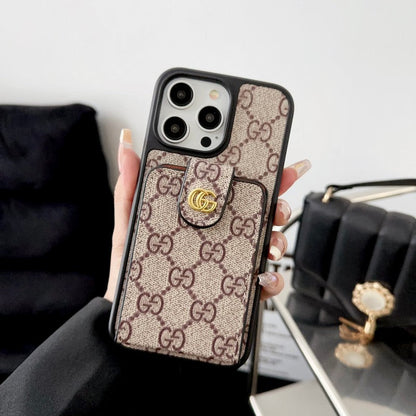 Premium Card Bag Crossbody Chain iPhone etui