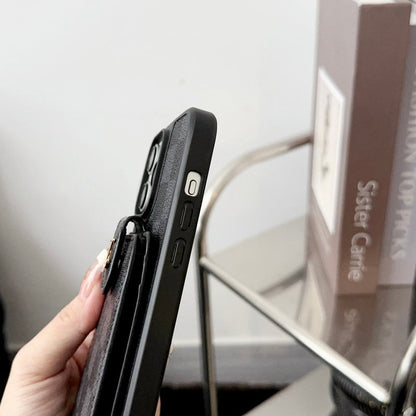 حقيبة بطاقات كلاسيكية فاخرة لهاتف iPhone