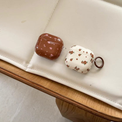 귀여운 꽃무늬 AirPods 케이스