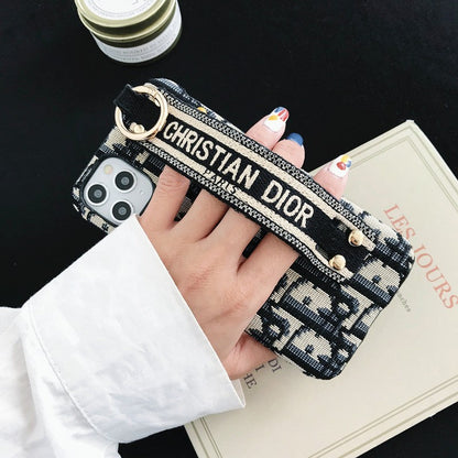 Custodia per iPhone con cinturino classico alla moda