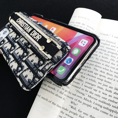 Custodia per iPhone con cinturino classico alla moda