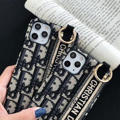 Custodia per iPhone con cinturino classico alla moda