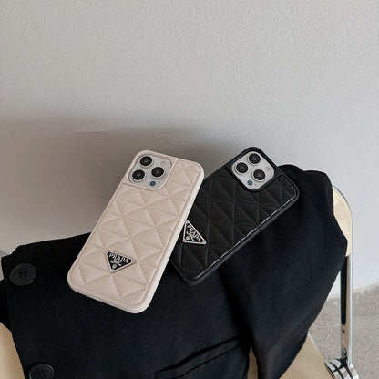 Luksus læder cover til iPhone