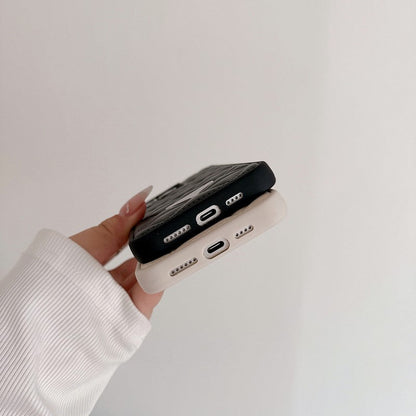 Luksus læder cover til iPhone