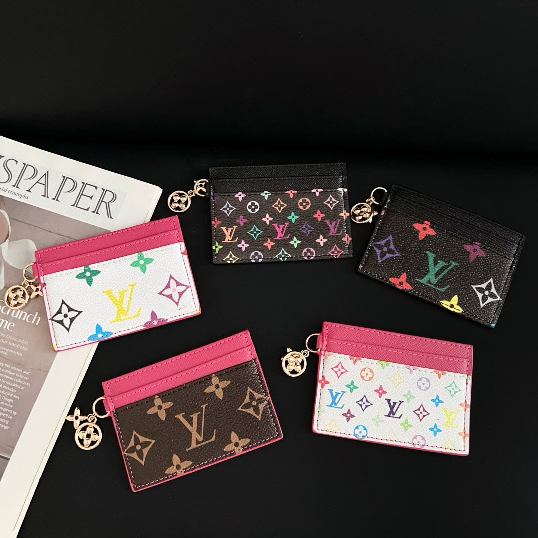 Slim & portable card holder with multiple slots
