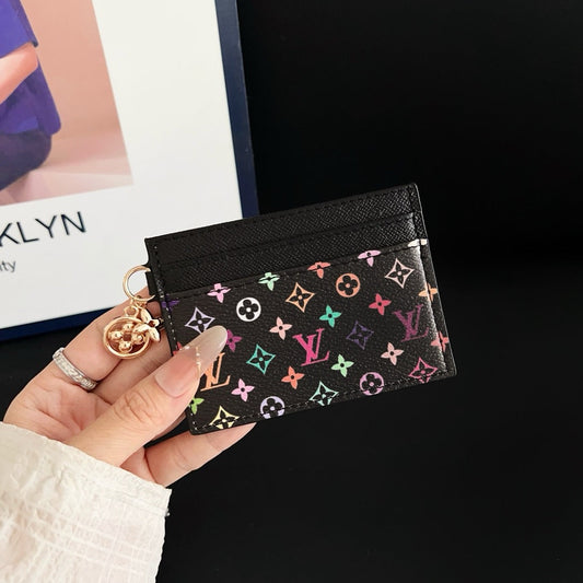 Slim & portable card holder with multiple slots