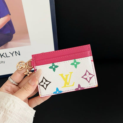 Slim & portable card holder with multiple slots
