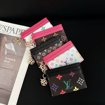 Slim & portable card holder with multiple slots