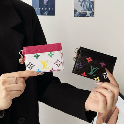 Slim & portable card holder with multiple slots