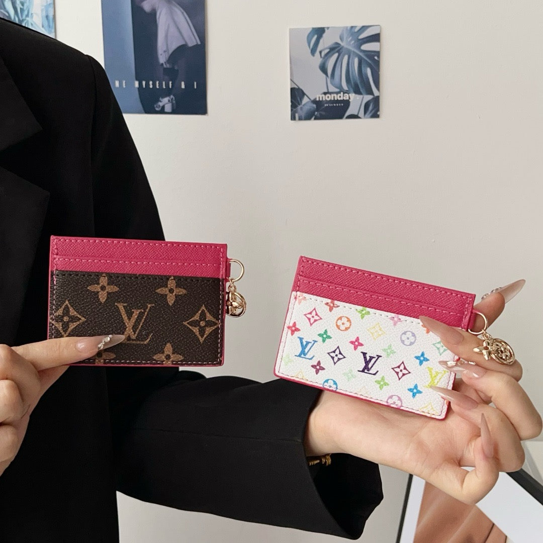 Slim & portable card holder with multiple slots