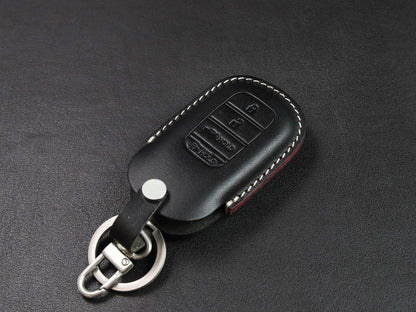 Leather car key Case for Honda [2-4/5/7] Key Fob
