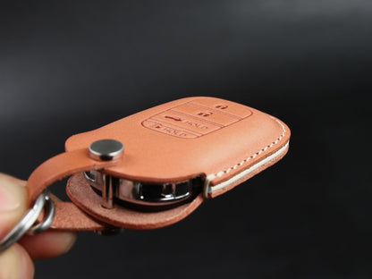 Leather car key Case for Honda [2-4/5/7] Key Fob