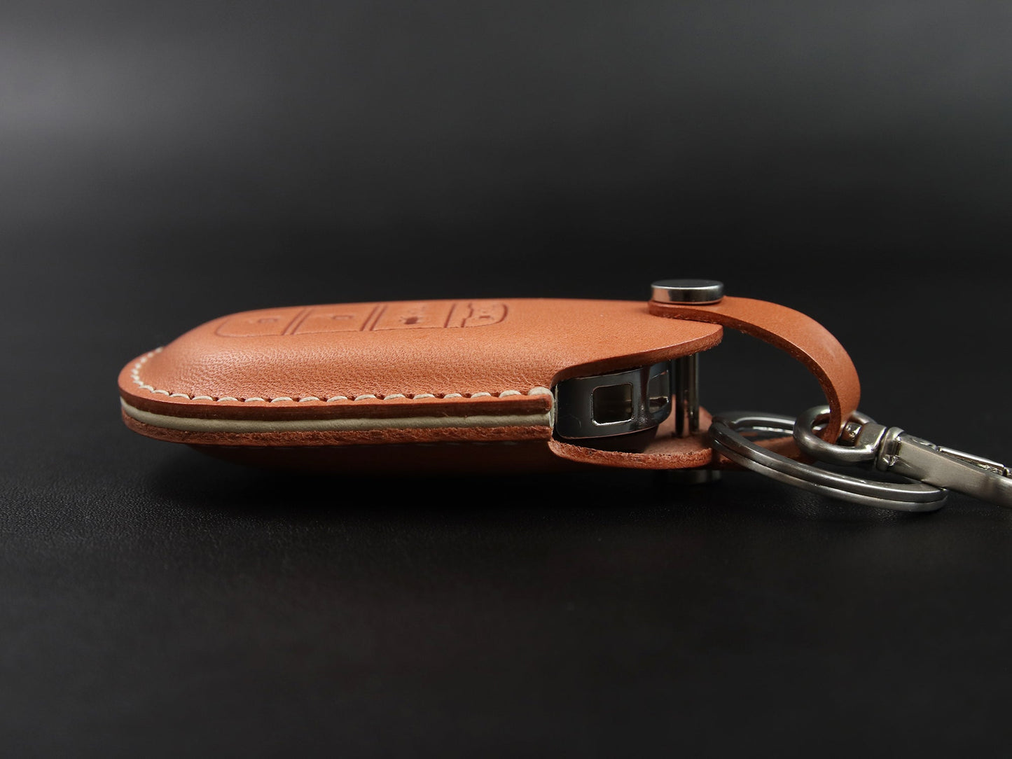 Leather car key Case for Honda [2-4/5/7] Key Fob