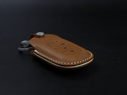 Leather car key Case for Honda [2-4/5/7] Key Fob