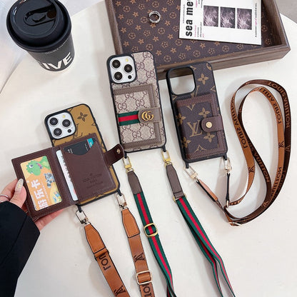 Premium Card Bag Crossbody iPhone etui
