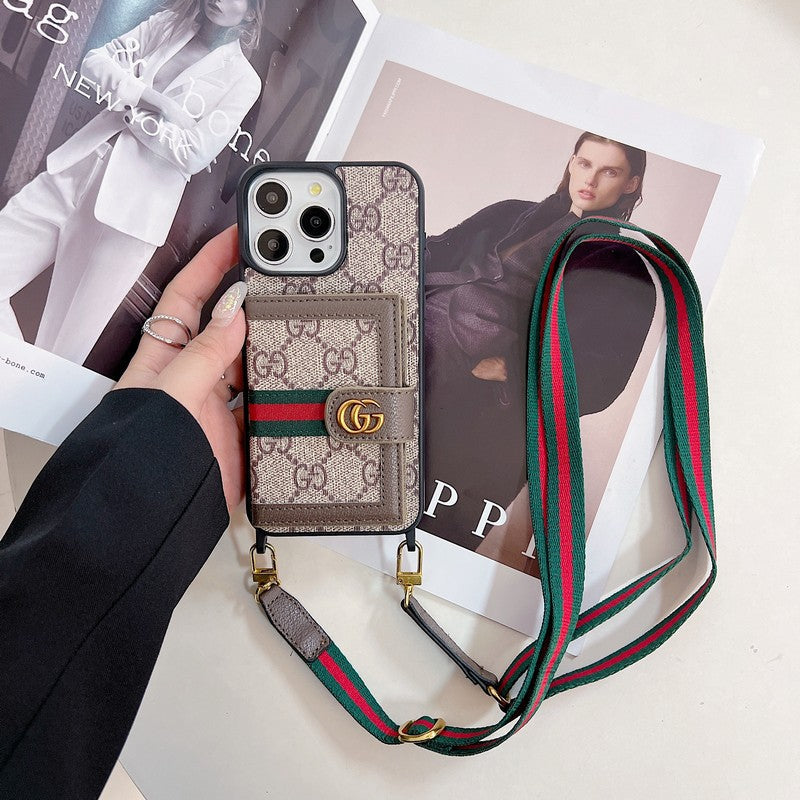 Premium Card Bag Crossbody iPhone etui