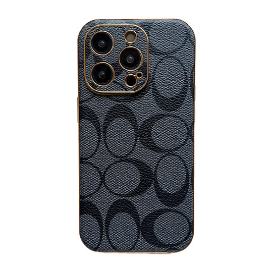 Custodia classica per iPhone in pelle