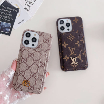 Premium kortholder iPhone etui