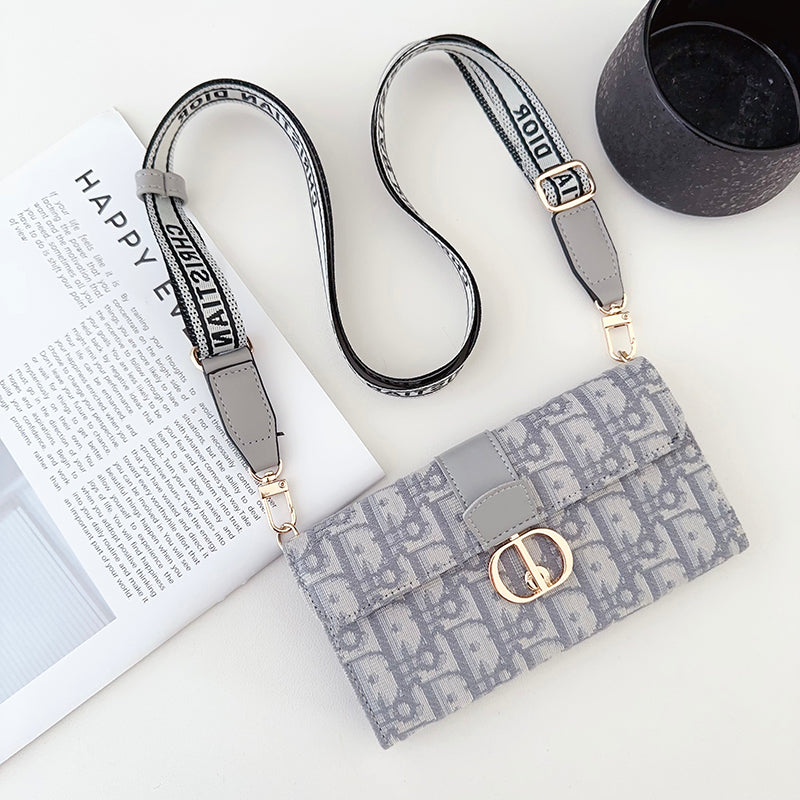 Custodia per iPhone con catena e sciarpe alla moda